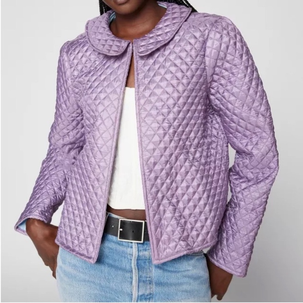 NWT Kimchi Blue Trinity Satin
Quilted Jacket